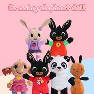 Kids Plush Toys Bing Bunny Bing Sula Flop Rabbit Elephant Voosh Hoppity Doll Panda Gift Plush F7