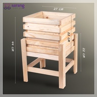 🌹READY STOCK🌹 PASU KAYU PALLET/ PALLET WOOD POT