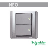 Schneider NEO 10A 2G Horizontal Dolly Switch E3032H1_FGGS_G2/E3032H2_FGGS_G2