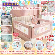 Baby Bedrail Bed Guard Rail Pagar Bayi Safety Bumper Bed bayi baby box