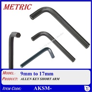 AKSM- 9mm TO 17mm HEX ALLEN KEY SHORT ARM ALLEN KEY