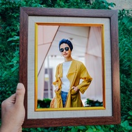 10R FRAME (20 X 25) 10R FRAME BROWN WOOD FIBER LINE 10R BROWN 10R FIGURA FRAME/