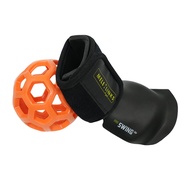 1 Set Golf Swing Training Aid Kit with Wrist Brace Wristband Hollow Ball Golf Swing Angle Trainer Ar