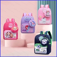 new5 PAW Patrol Skye Everest Backpack for Student Large Capacity Breathable Lightweight Print Multipurpose Cartoon Bags