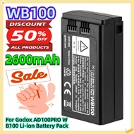 For Godox AD100PRO WB100 Li-ion Battery Pack
