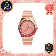TIMEX Q TIMEX Malibu TW2V38600 Quartz 5ATM Water Resistant Plastic Pink Dial Stainless Steel