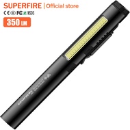 SUPERFIRE Multi-functional Purple Laser Strong Light Small Flashlight Black Technology J01 Portable 