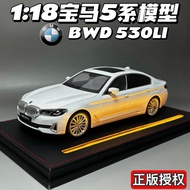 Ready Stock Hot Sale Large Size BMW 5 Series 530li Car Model Alloy Car Model Simulation Free Childre