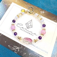 carina accessories 開運 能量 水晶 飾品 手鍊 紫色系 生命靈數