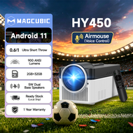 Magcubic Ultra Short Throw HY450 Projector With Auto Offset 1080P 8K Electronic Focus 900 ANSI WiFi6