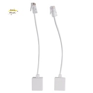 2 socket 8P4C / RJ45 male RJ11 6P4C to female M / F Adapter telephone Ethernet