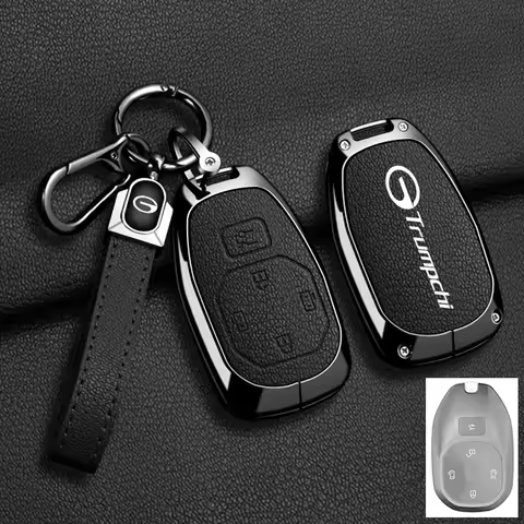 Suitable for GAC Trumpchi Empow J11 J12 J13 J15 J16 GS8 GS4 GS3 M8 Zinc Alloy Leather Car Key Cover
