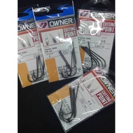 Owner Straight Worm Hook Wide Gap #5103
