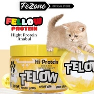 FELLOW PROTEIN Cat Vitamins for Weight Gain, Hair Loss FEZONE