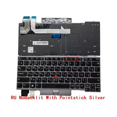 XIN-Russian-US Backlit Laptop Keyboard For Lenovo Thinkpad X280 A285 X395 X390 /L13 gen 1 L13 Yoga g