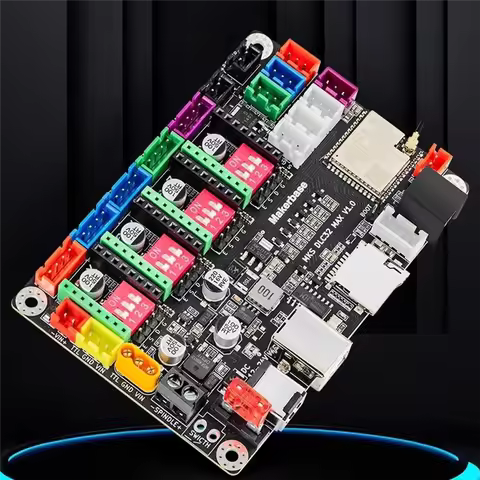 QQ-CNC Controller 4 Axis MKS DLC32 MAX Expansion Card GRBL 32 Bit ESP32 Shield Breakout Board Engrav