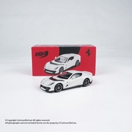 [Car Model] [Ingenious Ready Stock] BBR 1: 64 Ferrari 812 White Alloy Car Model