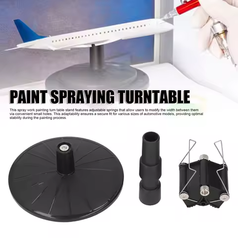 HS-E150 Spray Paint Working Stand Adjustable Height Height Spray Work Painting Turn Table Stand Pain