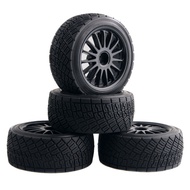 4PCS 2.2 Inch Wheel Rims Hub & 80MM Tires Tyre RC CAR PART RC CAR 1/10 Fit 1:10 HPI WR8 Flux Rally 3