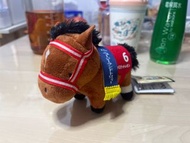 日本馬仔12cm 6號 Thoroughbred Collection Horse Plush Toy