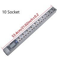 PDU รางปลั๊กไฟพ C14 Interface 2-14 เต้าเสียบสากลซ็อกเก็ต ป้องกันไฟ Digital Voltmeter Power Energy Me