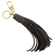 Pre-owned LOUIS VUITTON Tassel Keychain Bag Charm MP1768 Monogram Canvas, Made in Italy, 2016, Brown
