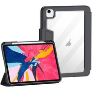全城熱賣 - 適用於iPad Pro 12.9 2022 / 2021 / 2020 / 2018 變形金剛塔扣休眠平板皮套（黑色）