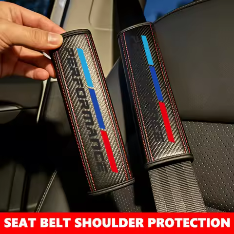 For BMW Soft Car Seat Belt Cushion Shoulder Protector Pad Auto Accessories Performance M2 M3 M4 X1 X