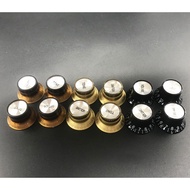 Electric guitar volume knob aluminum volume VOLUME/tone TONE knob potentiometer knob cap