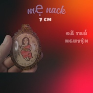Thai Amulet Necklace – Mae Nak Pendant – Handcrafted – 7cm Size