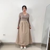 FAYE - Hejin Skirt | Long Skirt | A-line skirt