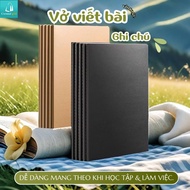 Kraft cover notebook A5/B5 size 72 pages (36 sheets) Student notebook with checkered paper, white pa