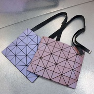 Issey Miyake Japanese Bag With Geometric Rhombus Bucket Bag Single Shoulder Diagonal With Large 5*6 Square Bag