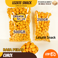 Cimol Kering Pedas 500GR Murah Gurih Kiloan Renyah / Cimol Pedas Daun Jeruk Bandung Kripik Cimol Kil
