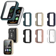 For OPPO Watch free Screen Protector Free PC Hard Border Glass Smart Watch Protector Case