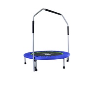 Sanook Trampoline แทรมโพลีนที่กระโดด 40 นิ้ว(100 ซม.)มีที่จับ เล่นได้หลายท่า สปริงบอร์ด แข็งแรง ปลอด