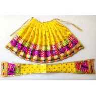 AMMAN PAVADAI (SKIRT) SET READY MADE - SIZE 1 - 6/அம்மன் பவாடை