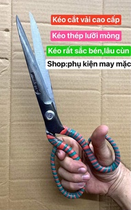 Kéo cắt vải cao cấploại đặc biệt lưỡi mỏng chuyên cắt vải voan lụa các loại vải mỏng khác không chạy