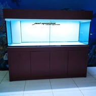 Dijual aquarium kabinet 200x60x70 Rimless Murah