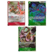 Japanese One Piece Card Yamato EB02-006 SR / Aaron EB02-011 SR /Jewelry Bonney EB02-015 SR [EB02] An