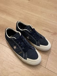 Alexis Sablone x Converse One star Pro OX 一星半月系列 麂皮 深藍 帆布 鞋