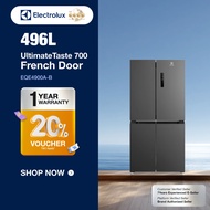 Electrolux EQE4900AB (496L) UltimateTaste 700 French Door Inverter Fridge Refrigerator