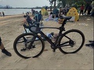 Twitter 公路車碳架，可換fixed gear