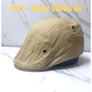 Fashion Beret with tail lock Men's Beret, Beret hat, Fashion artist, Duckbill hat - Men's Beret (Cod
