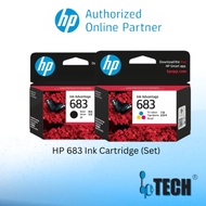 HP 683 Black Color Ink Cartridge , For Printer 2898 2899 6175
