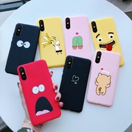 Xiaomi Redmi 9A 9C Lovely Printing Case Candy Color Soft Silicone TPU Back Cover Phone Case