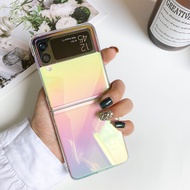 Ốp Lưng Nhựa Cứng Hologram Samsung Galaxy Z Flip 6 / Z Flip 5 / Z Flip 4 / Z Flip 3
