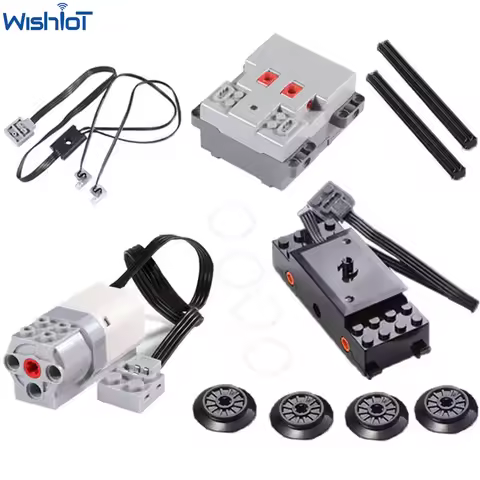 Building Blocks Roller Coaster Control Battery Case Compatible With WEDO 2.0 M Motor Power Functions