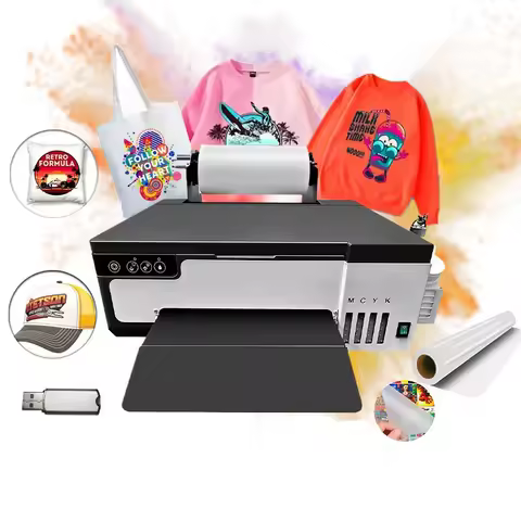 DTF Printer Xp600 Pet Film Dtf Printer A4 Digital DTG t Shirt Textile Printing Machine XP600 DTF Pri