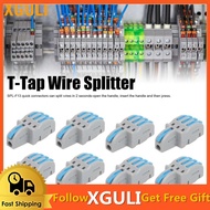 [READY] Xguli 20Pcs SPL‑F13 Quick Connectors 1 in 3 out T‑Tap Wire Splitter for Lighting Motors 250V